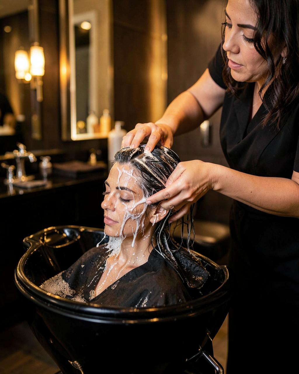 Hair spa treatment